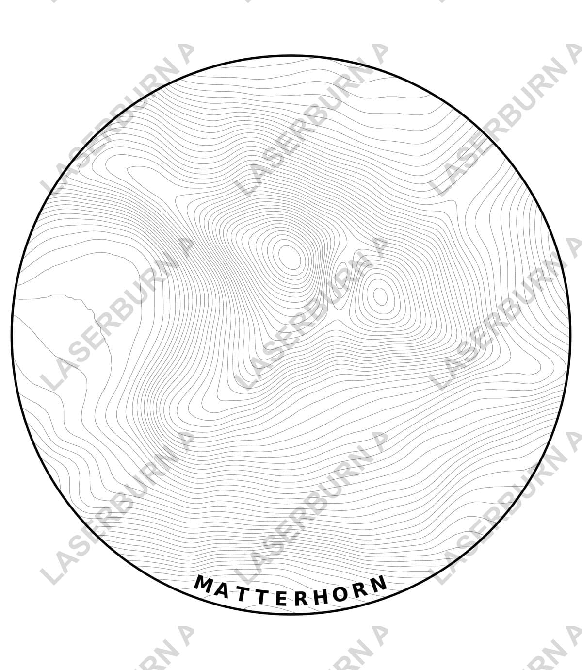 Matterhorn Topographic Map