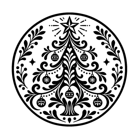 Filigree Christmas Tree