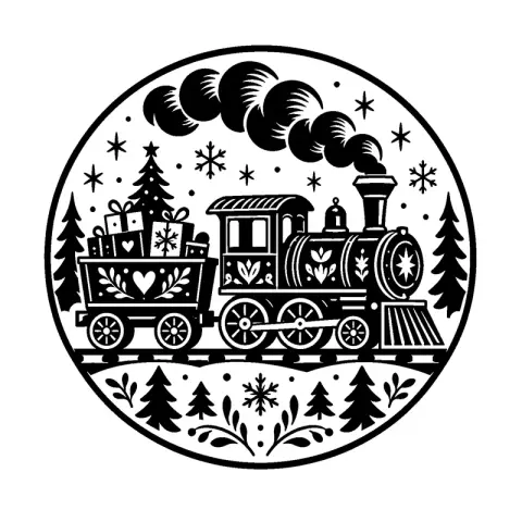 Tin Toy Train