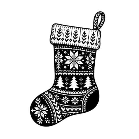 Knit Christmas Stocking