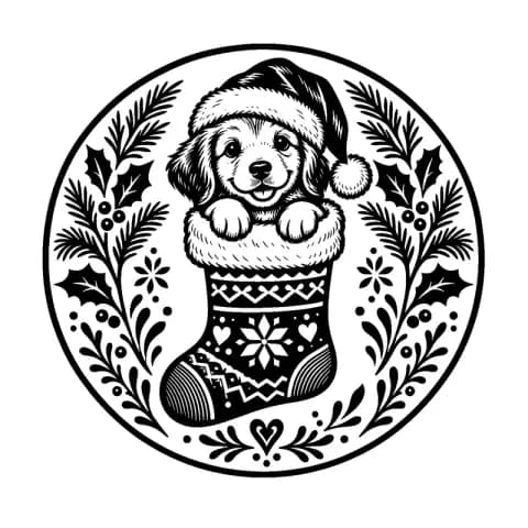 Puppy Stocking