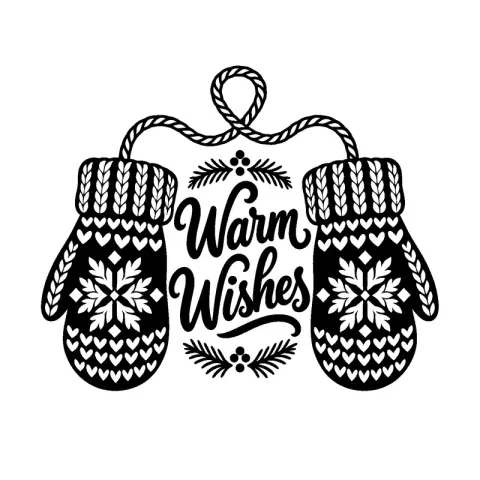 Warm Wishes Mittens