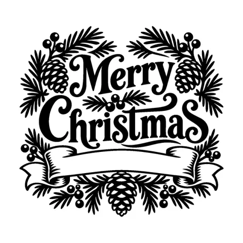 Family Christmas Blank