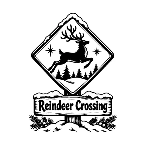Reindeer Crossing