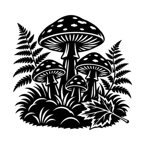 Forest Floor Mushrooms