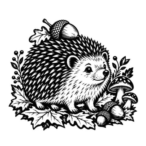 Hedgehog Acorns