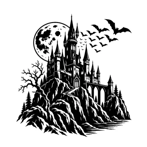 Vampire Castle Bats