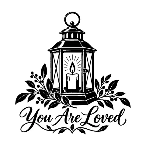 You Are Loved Lantern