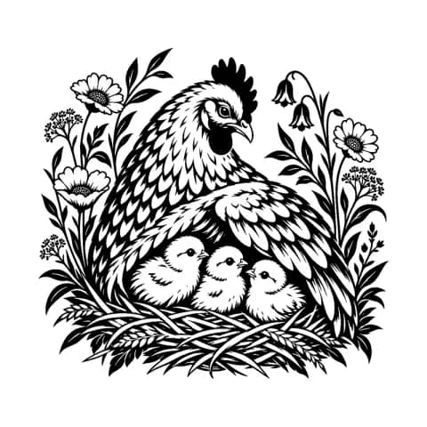 Hen Chicks