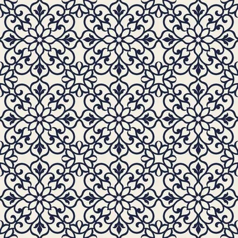 Arabesque Floral Tile