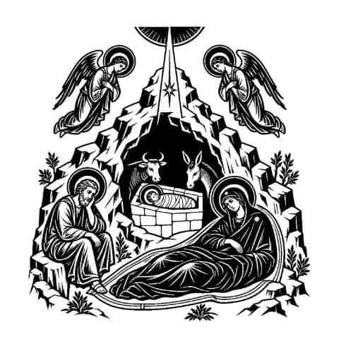 Byzantine Icon Nativity