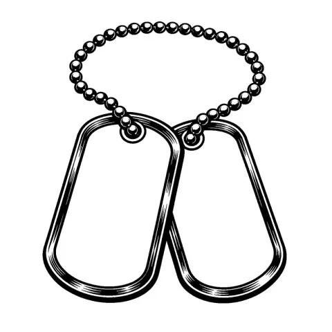 Dog Tags Blank
