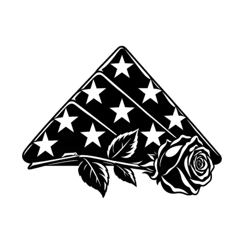 Folded Flag