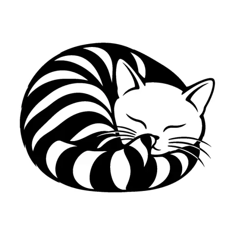 Sleeping Tabby