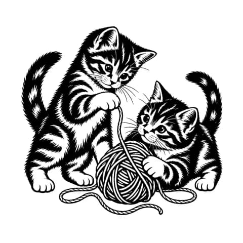 Kittens Yarn