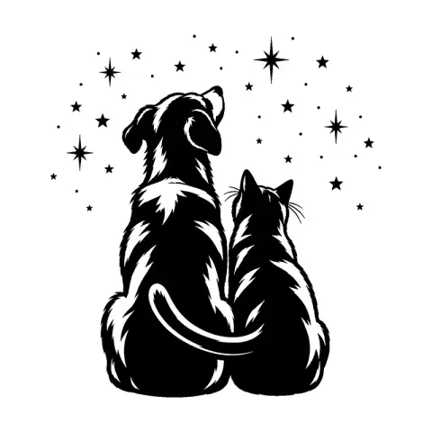 Dog Cat Friends