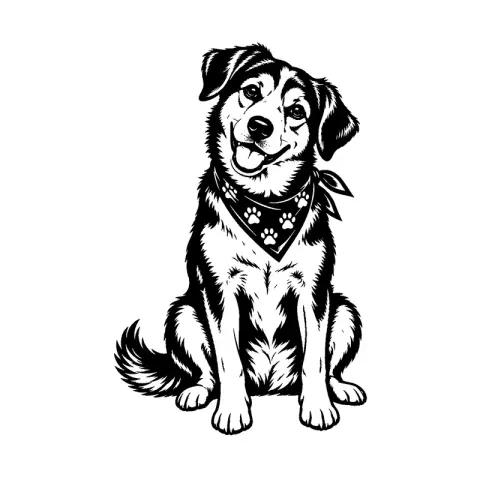 Rescue Dog Bandana