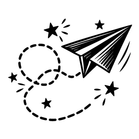 Paper Airplane Loop