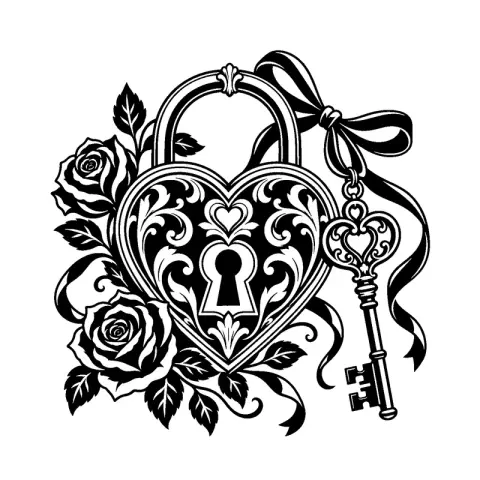Key Lock Heart