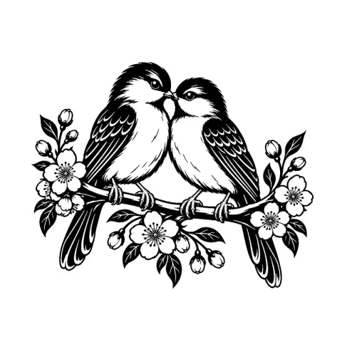 Lovebirds Branch