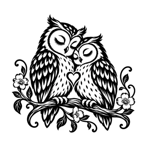 Owl Couple