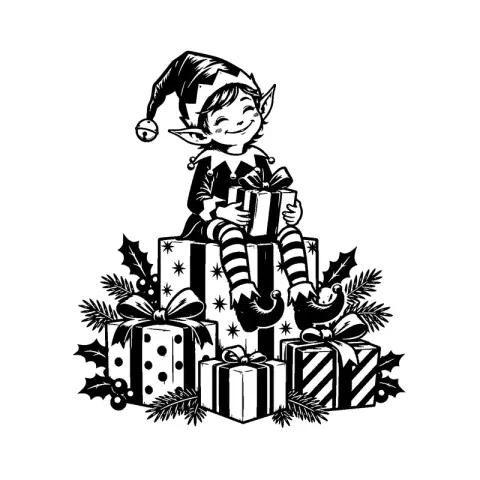 Christmas Elf Presents
