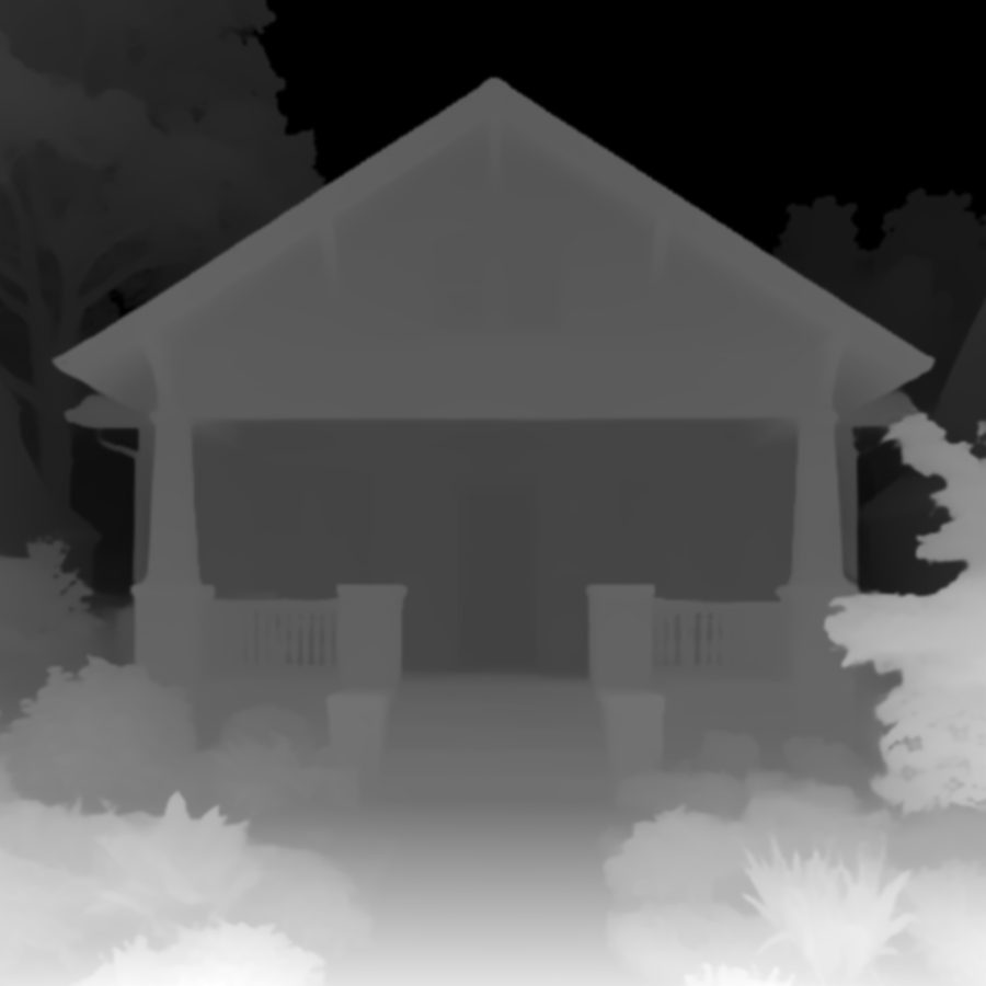 house-facade AI heightmap