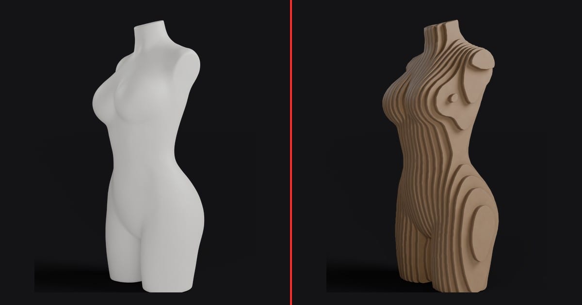 Layered Slicer example